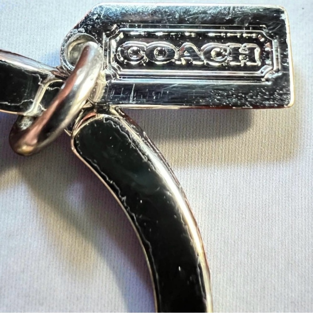 Coach Picture Frame Bag Charm Keychain - Picture 4 of 8
